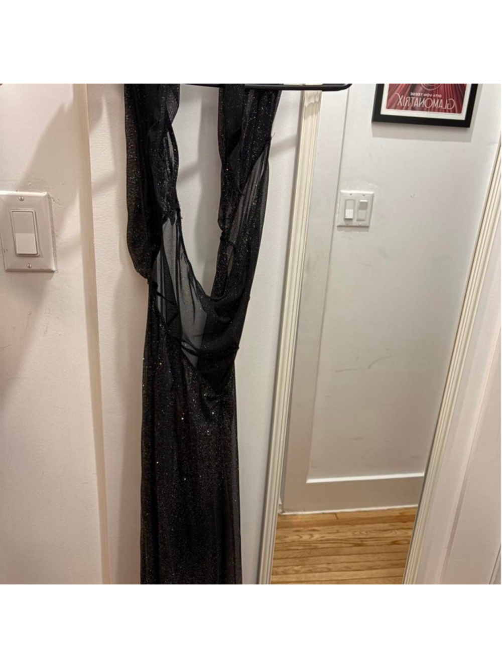 Local Pervert Black Sparkle Jumpsuit XL - Picture 3 of 4